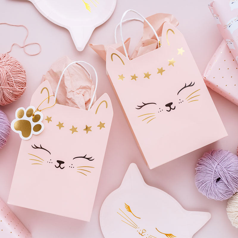 Katzen Motiv Geschenk Tüte