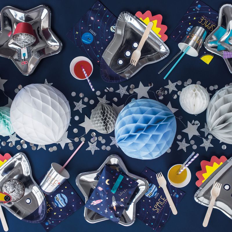 Stern Party Teller / Silber