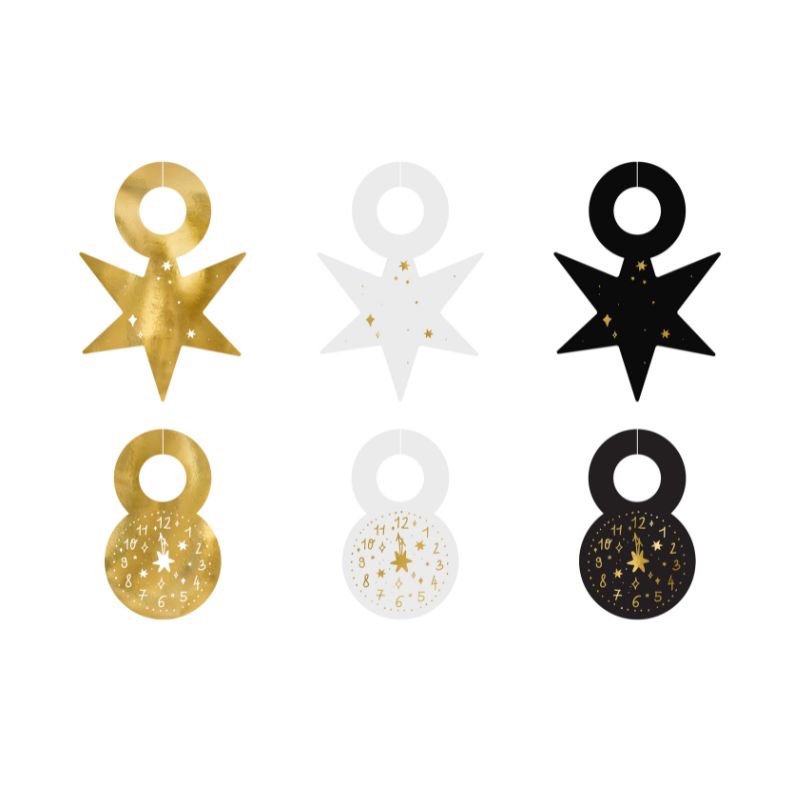 silvester party deko 