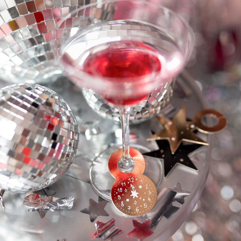 silvester party deko 