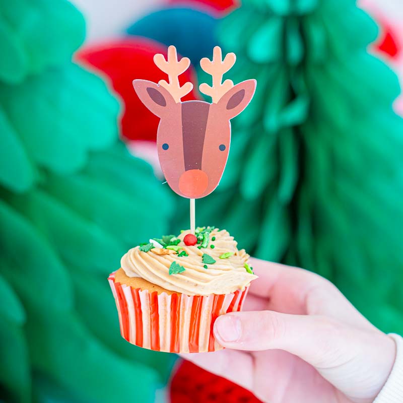 Weihnachten Muffin Topper