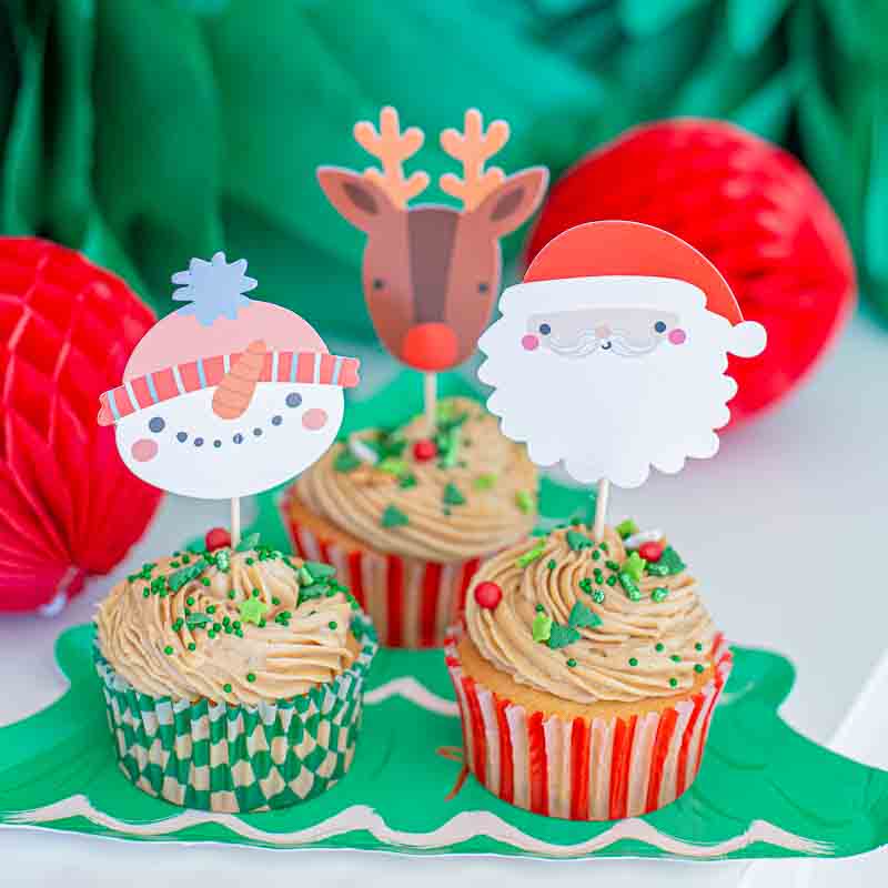 Weihnachten Muffin Topper