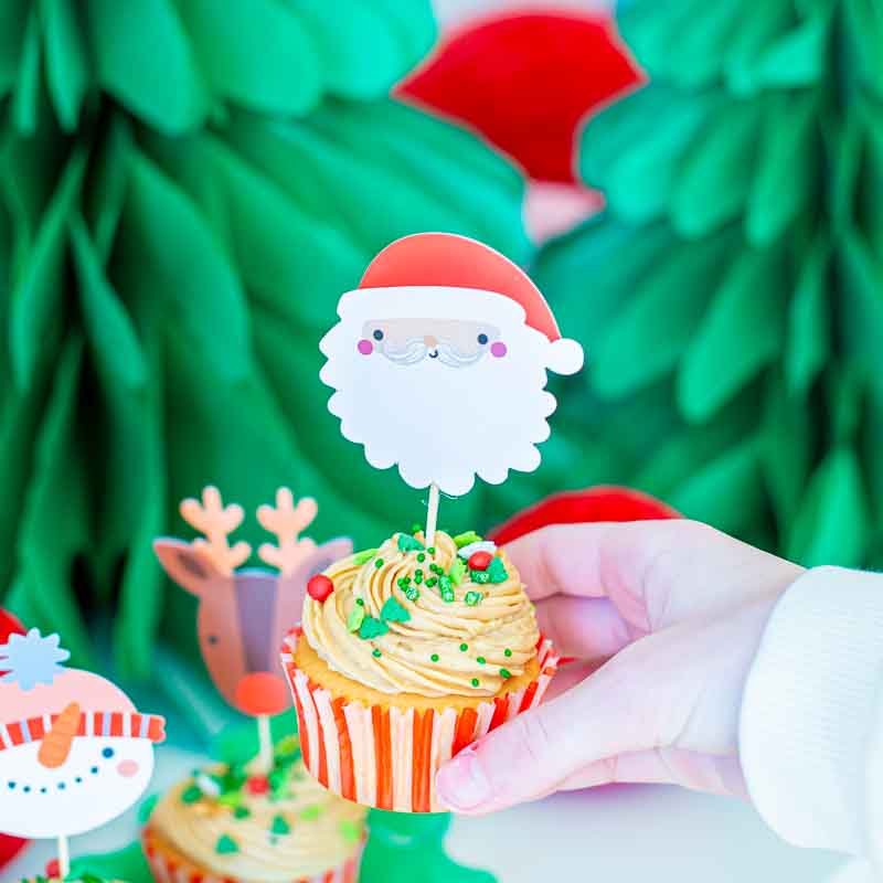 Weihnachten Muffin Topper