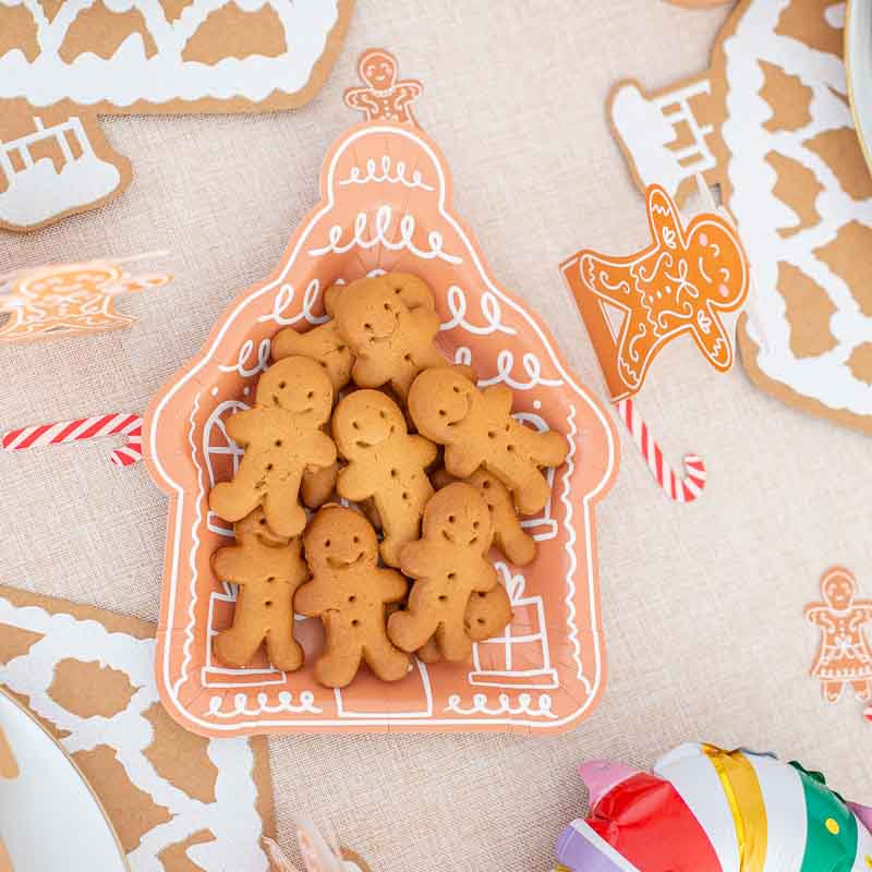 Lebkuchen Haus Teller 