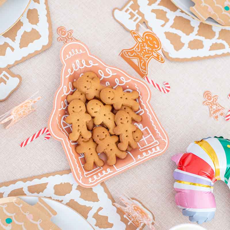 Lebkuchen Haus Teller 