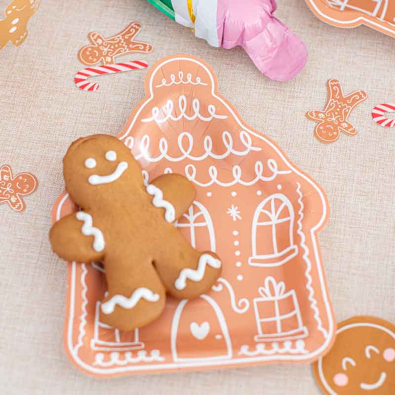 Lebkuchen Haus Teller 