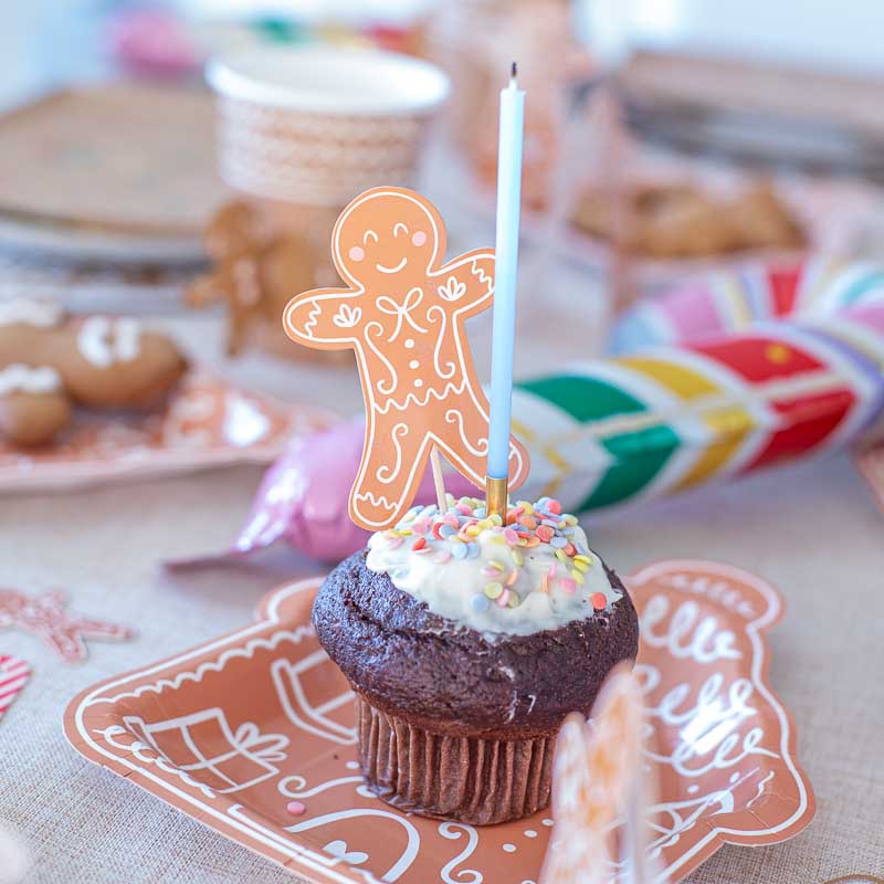 Lebkuchen Cupcake Topper