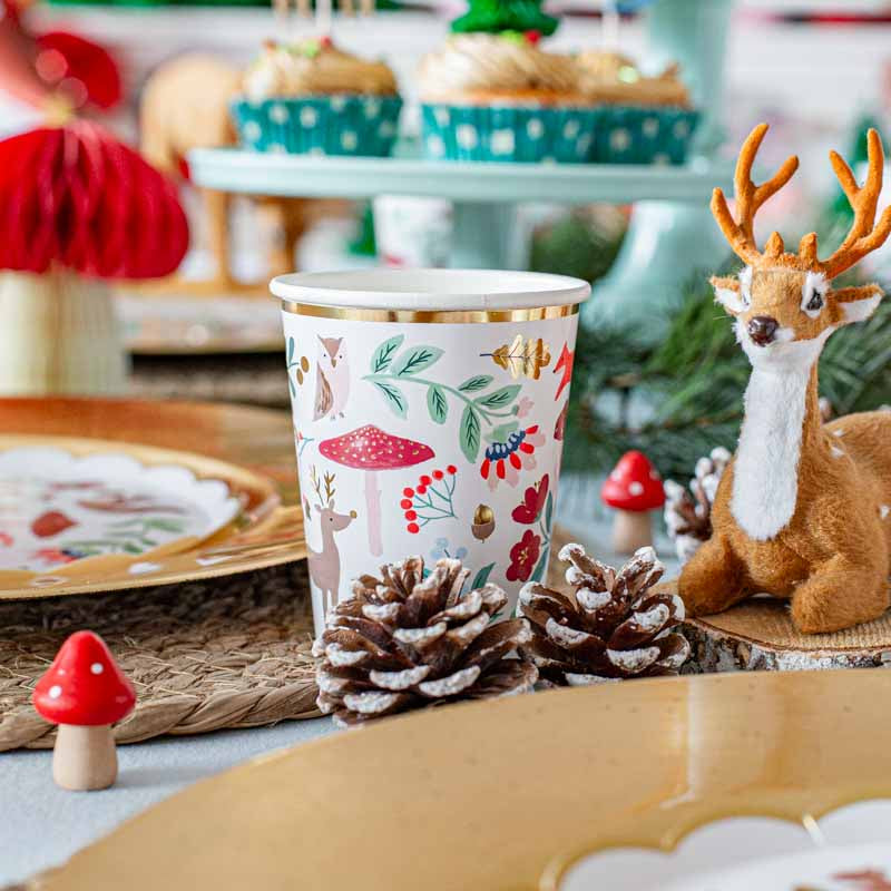 Herbst Wald Party Becher 