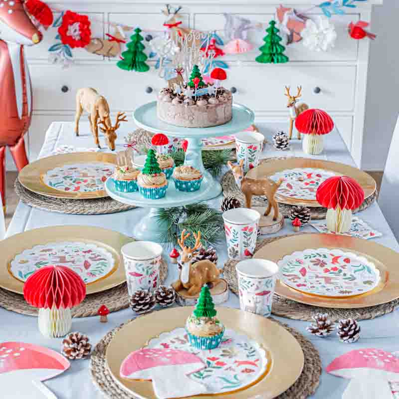 Herbst Wald Party Geschirr