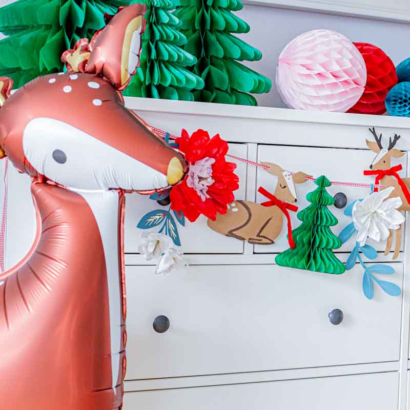 Herbst Wald Girlande