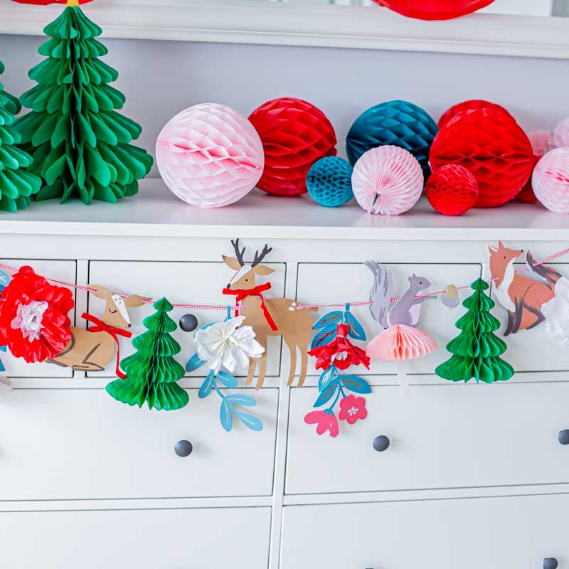 Herbst Wald Girlande