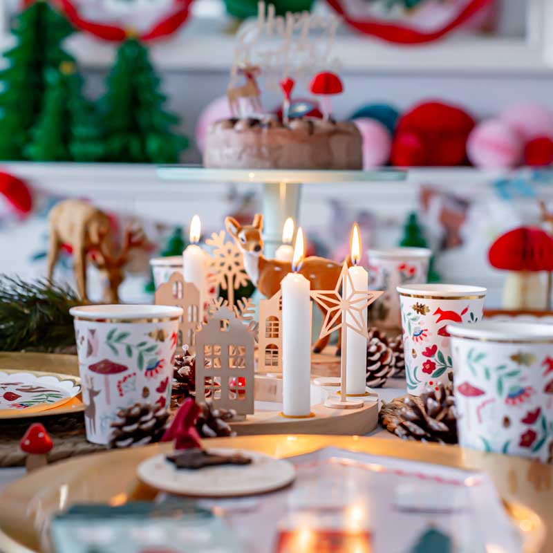 Herbst Wald Party Becher 