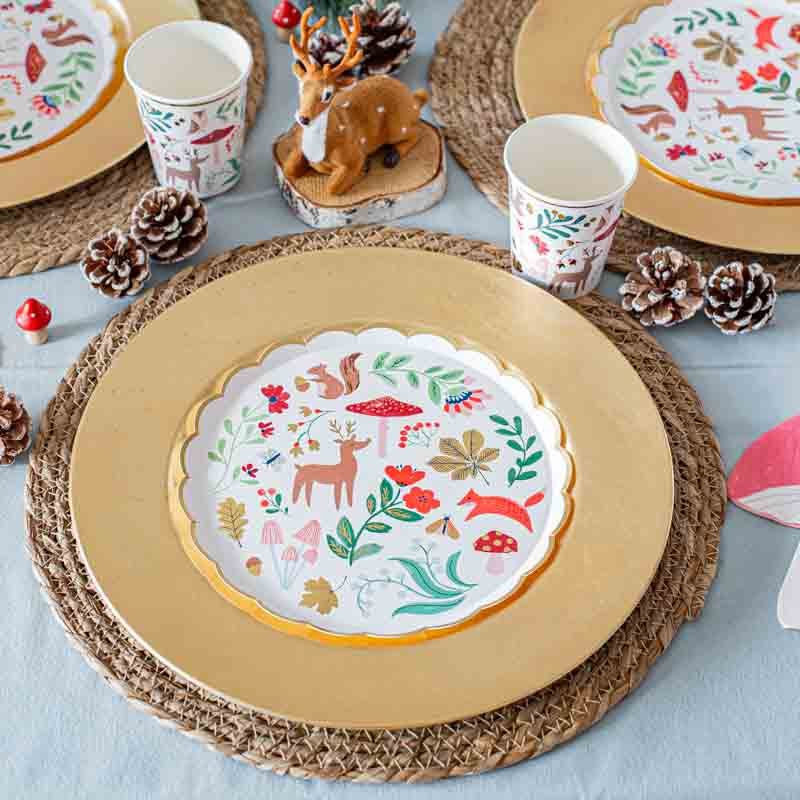 Herbst Wald  Party Teller