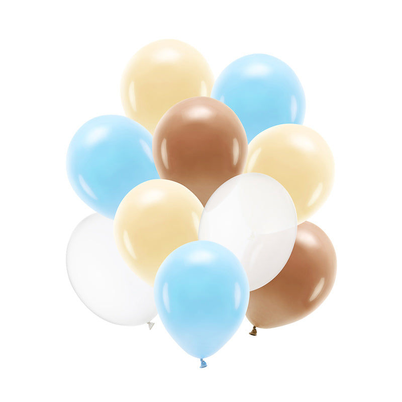 Ballon Mix Blau / Braun