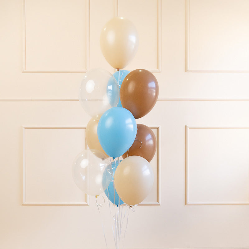 Ballon Mix Blau / Braun