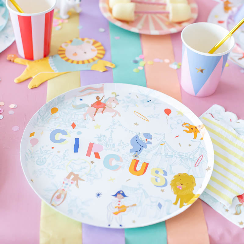 Zirkus Party Geschirr