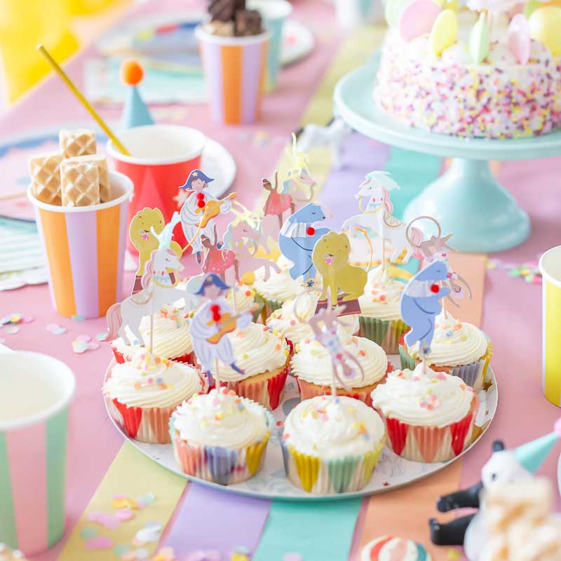 Streifen Party Becher /