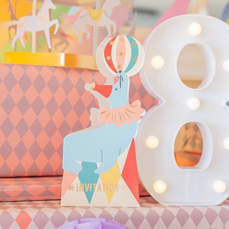 Seehund Einladungskarten