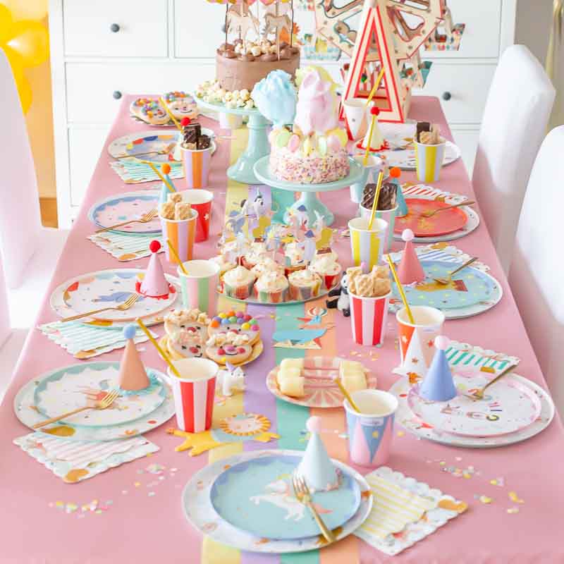 Zirkus Party Teller Mix 