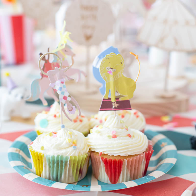 Zirkus Muffin Topper (