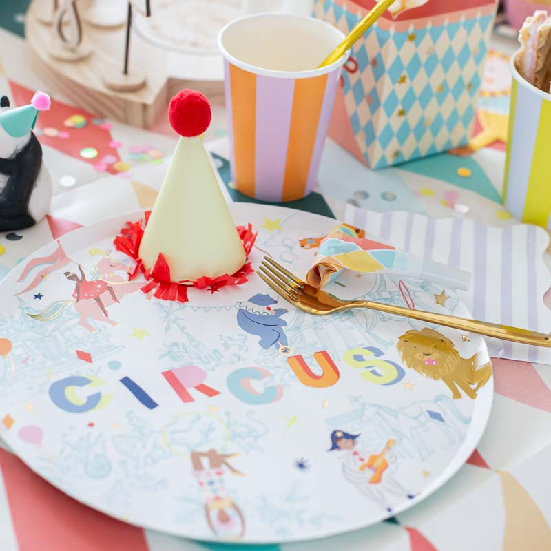 Zirkus Party Geschirr