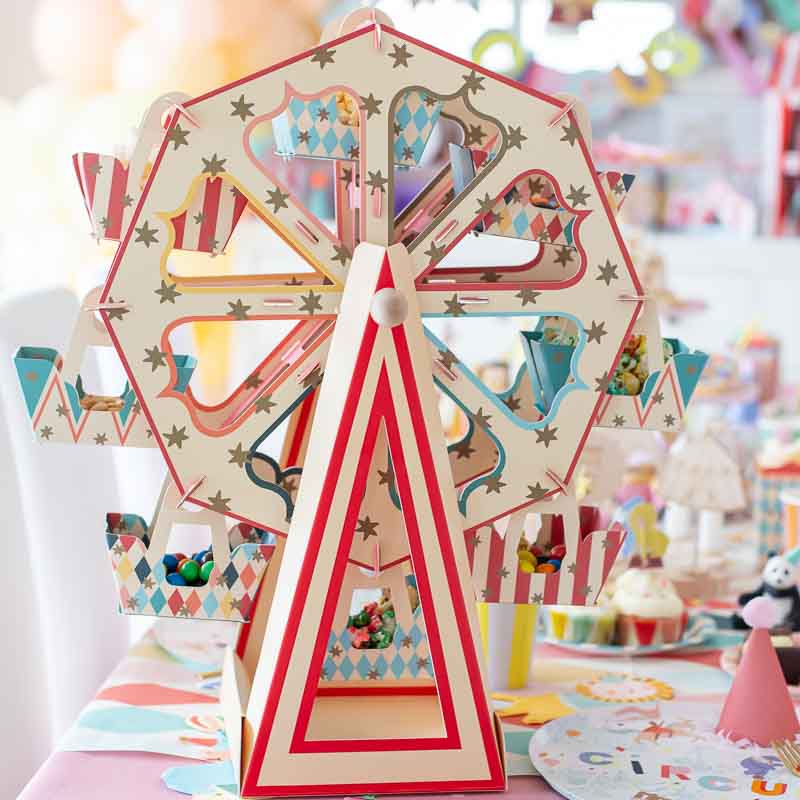 Zirkus Riesenrad Snack Ständer