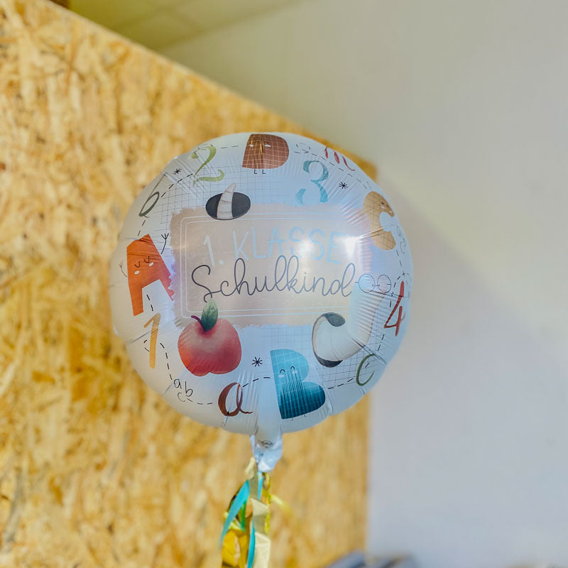 Schulkind Folienballon - 1. Klasse