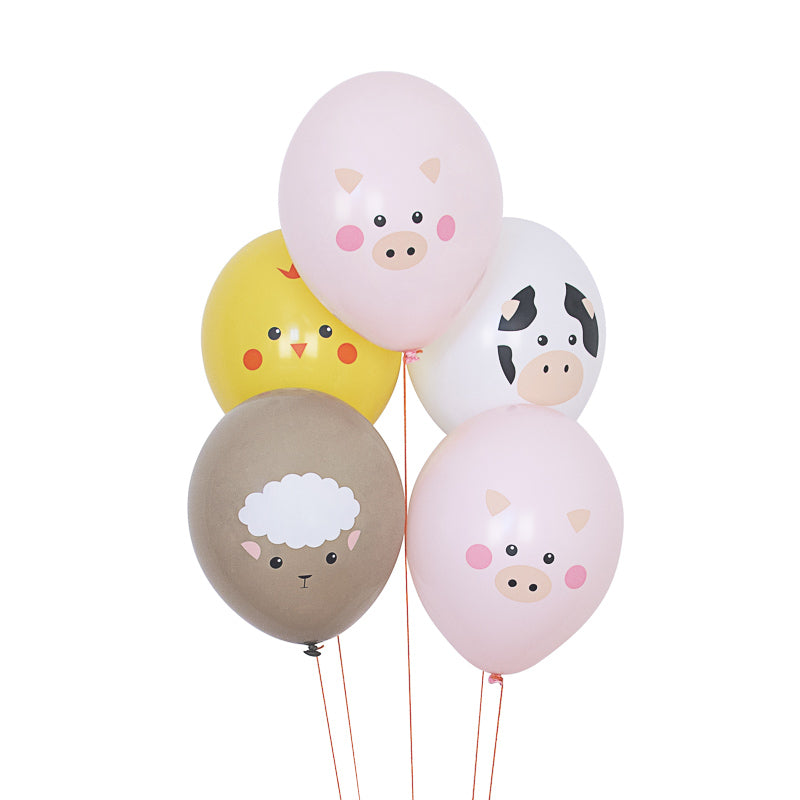 Bauernhof Tiere Ballon Set