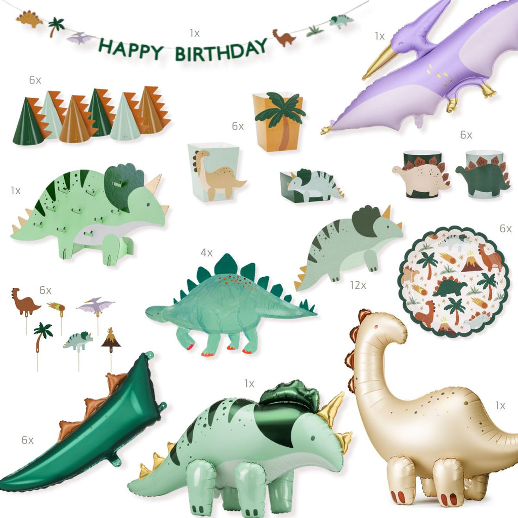 Dino Party Deko Set 