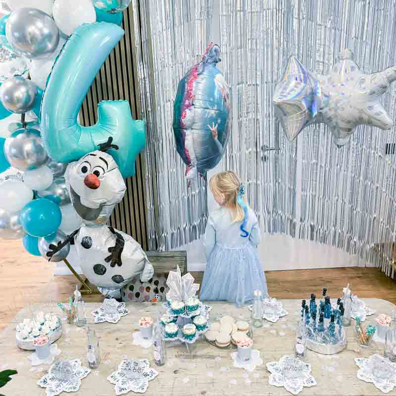 Eis Kristalle Party Teller - Frozen 