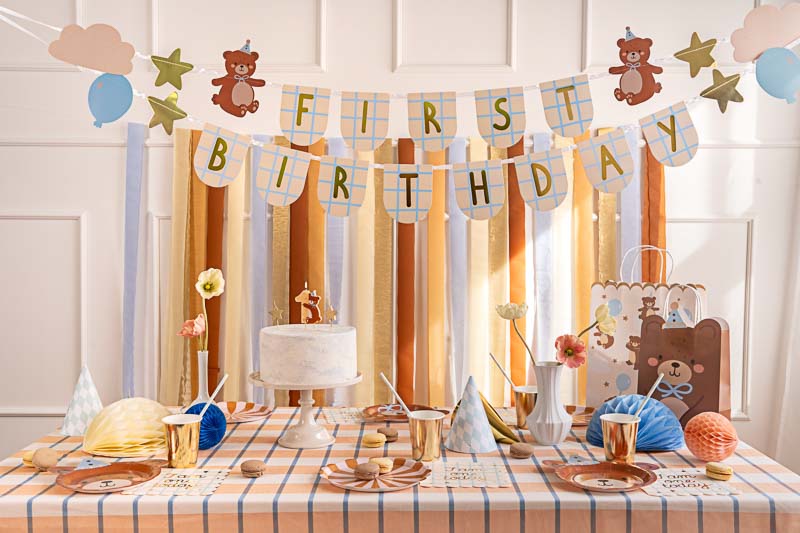 teddy bär deko erster geburtstag