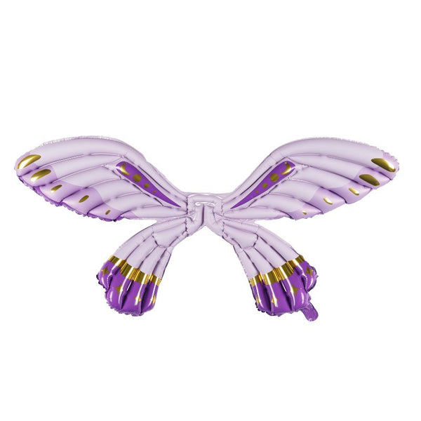 Schmetterling Folienballon Mit Trageriemen - XXL 99x95cm Orange Für Geburtstag & Partys