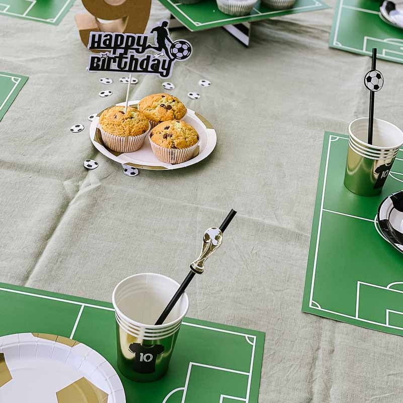 fußball party deko