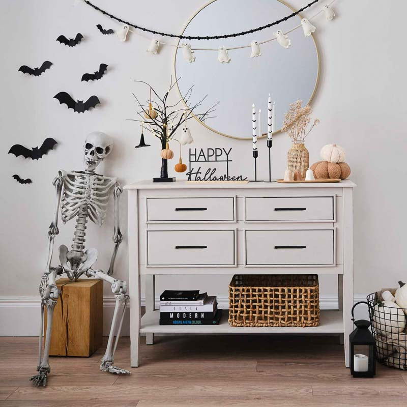 Happy Halloween Metall Deko