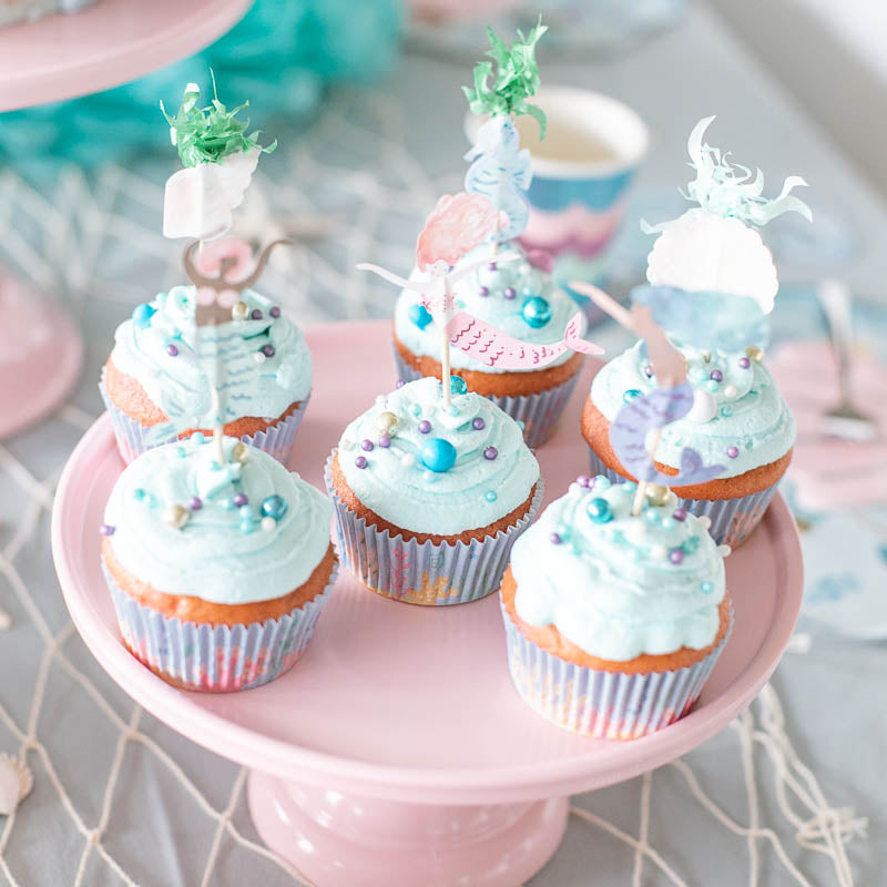 Meerjungfrauen Cupcake Kit 
