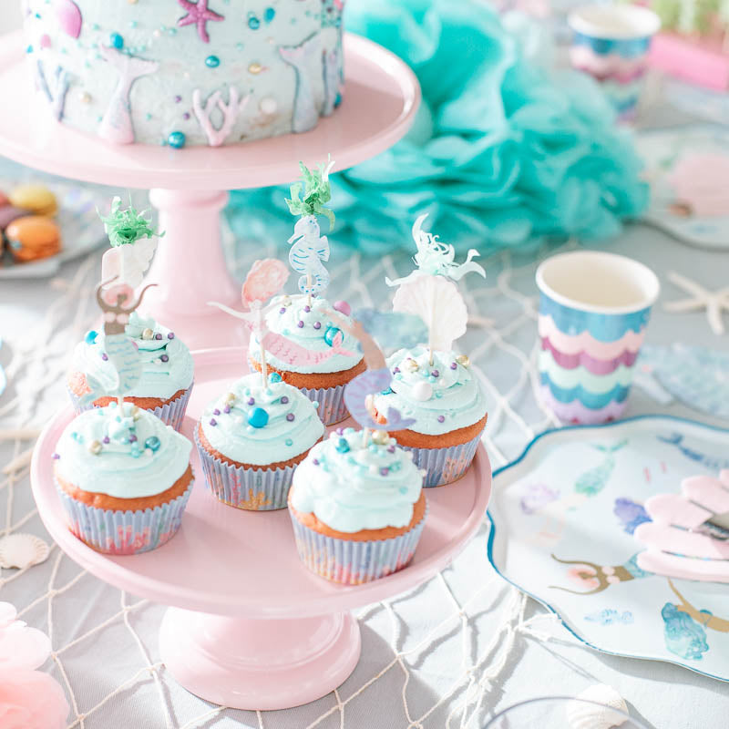 Meerjungfrauen Cupcake Kit 