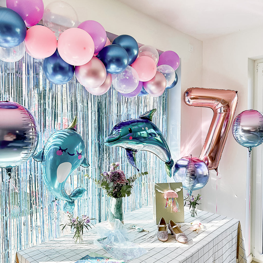unterwasser geburtstag deko