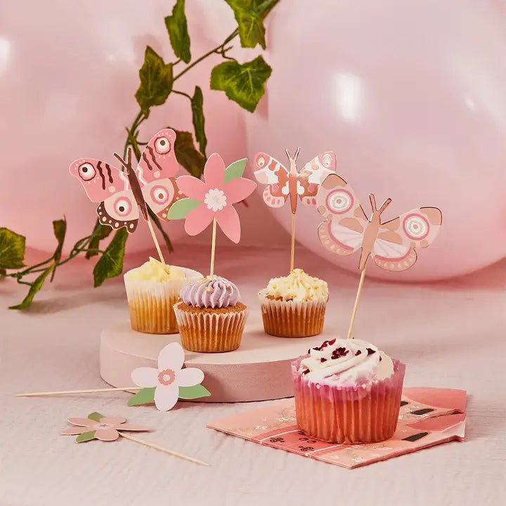 Schmetterling Cupcake Topper