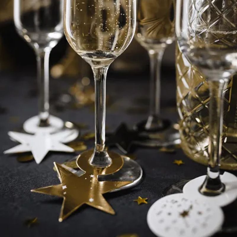 silvester party deko 