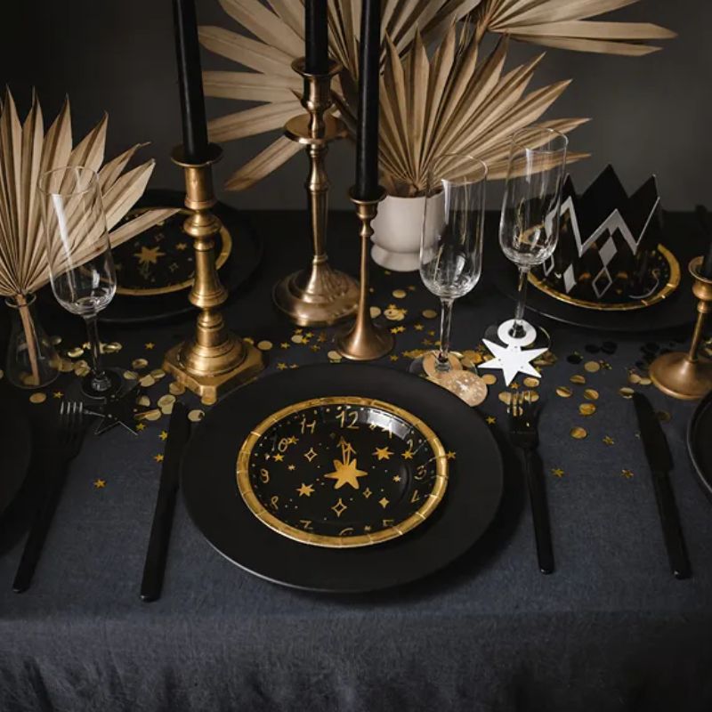 silvester party deko 