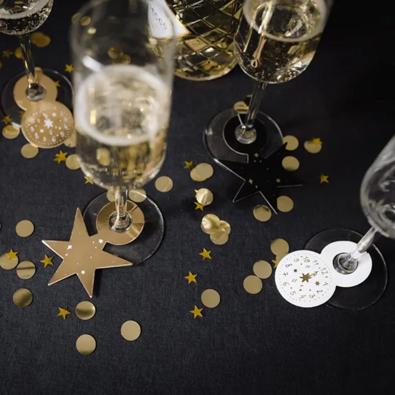 silvester party deko 