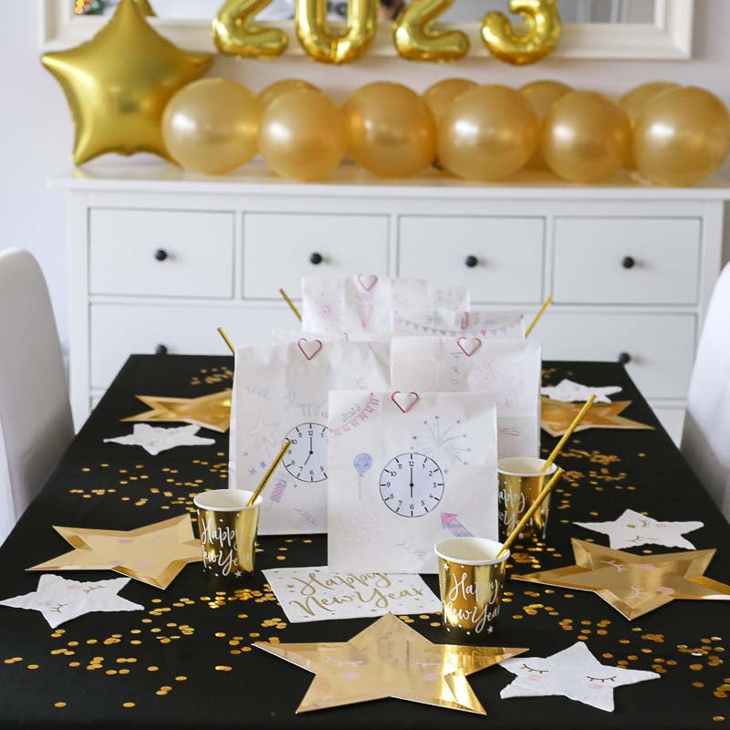 Stern Party Deko Silvester