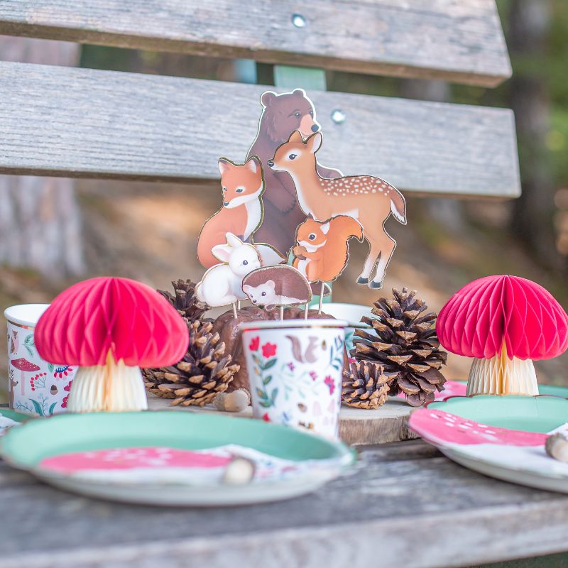 Herbst Wald Party Deko