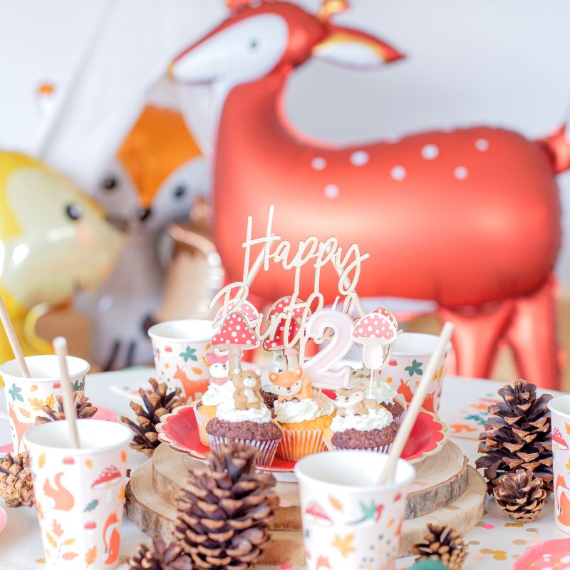 Mini Cupcake Topper Fliegenpilze 