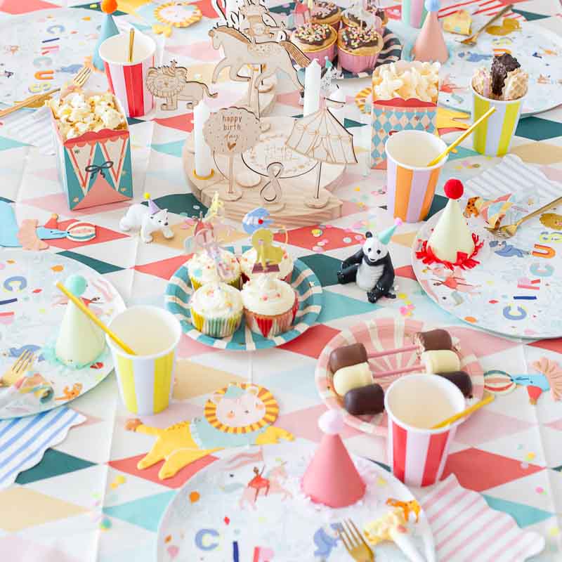 Zirkus Party Teller Mix 