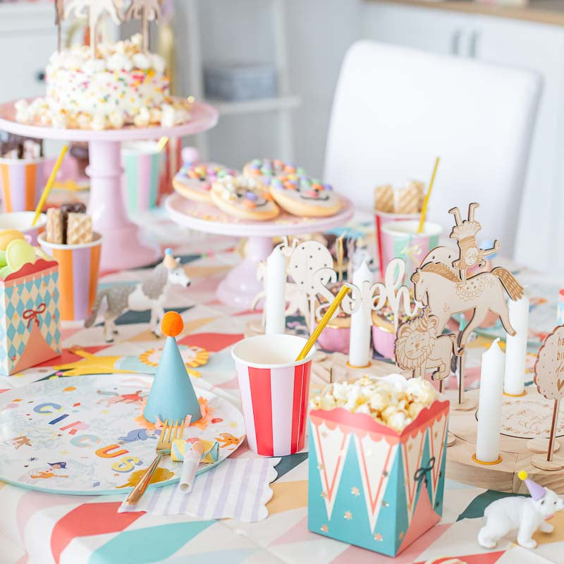 Zirkus Party Geschirr