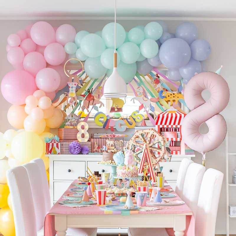 Zirkus Party Geschirr