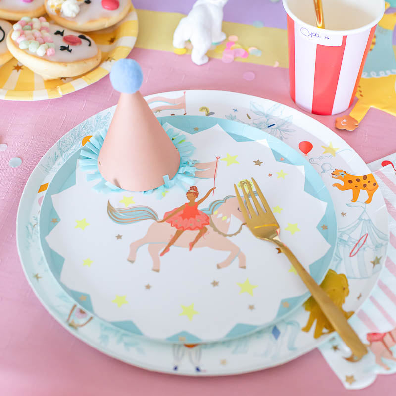 Zirkus Party Geschirr