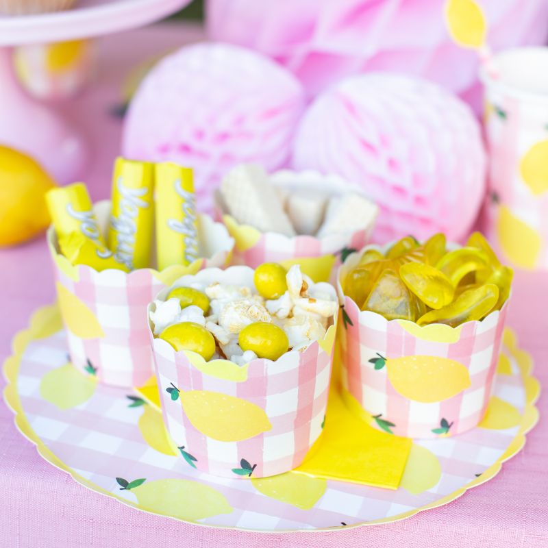 Zitronen Party Snack Becher