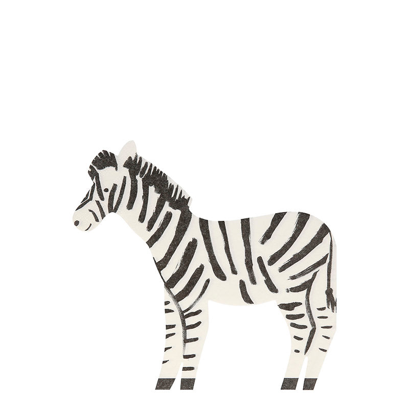 zebra servietten
